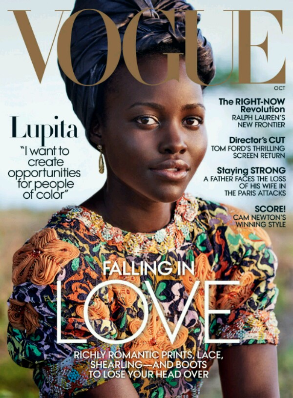 Lupita October Vogue cover.