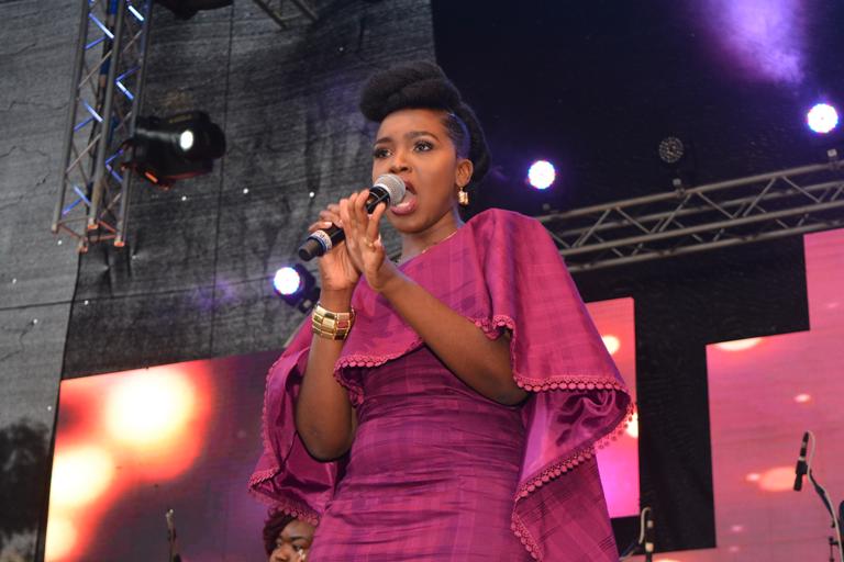 Singer Joyce Omondi.