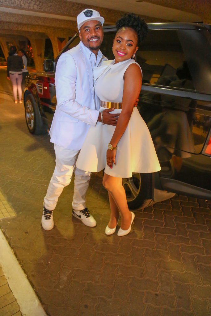 Our Perfect Wedding, Season 1 winners, Daniel Mwangangi and Beatrice Muthoni.